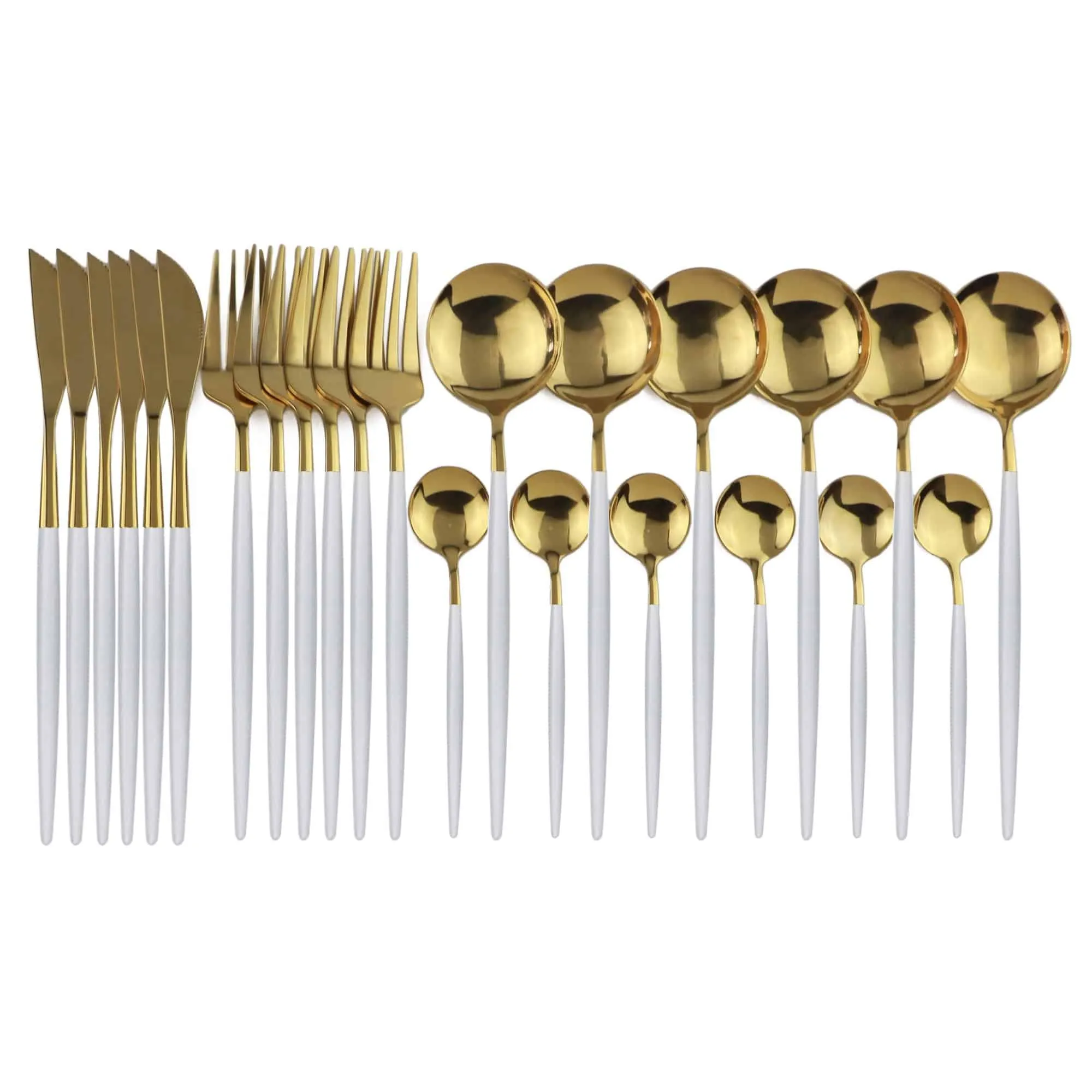 18/10 Stainless Steel Tableware 24 pcs Set