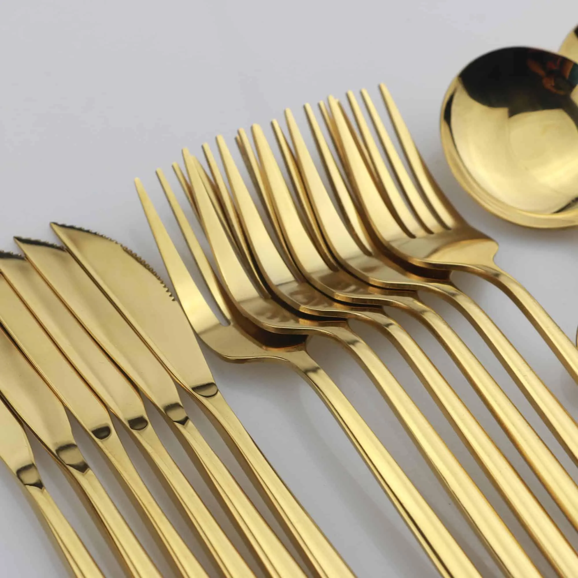 18/10 Stainless Steel Tableware 24 pcs Set