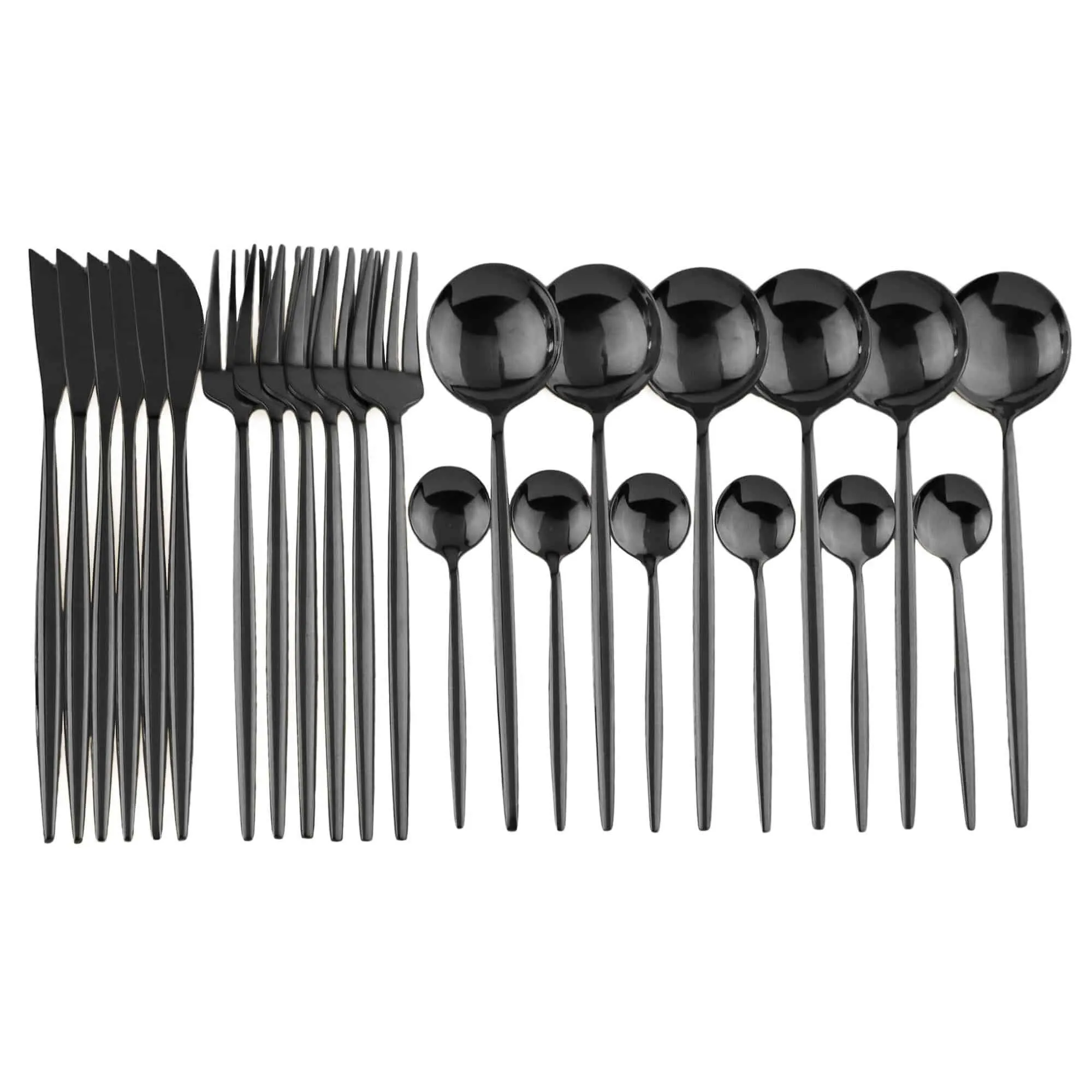 18/10 Stainless Steel Tableware 24 pcs Set