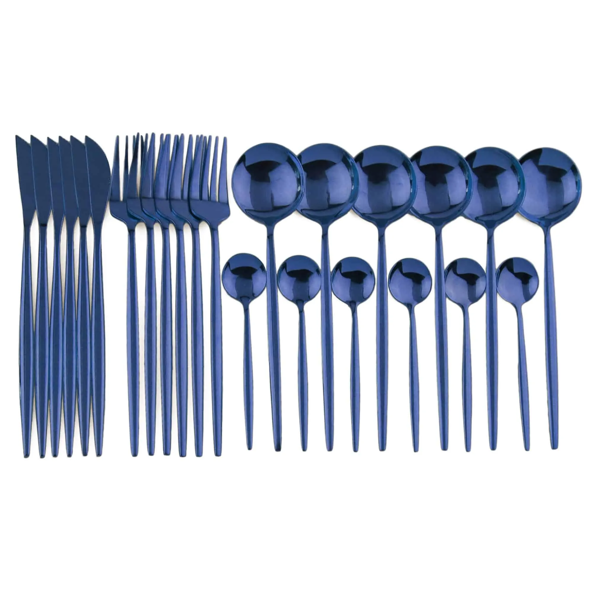 18/10 Stainless Steel Tableware 24 pcs Set