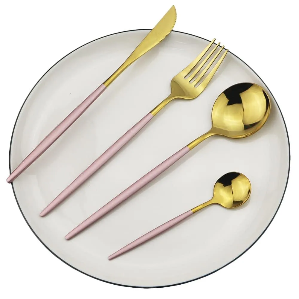 18/10 Stainless Steel Tableware 24 pcs Set