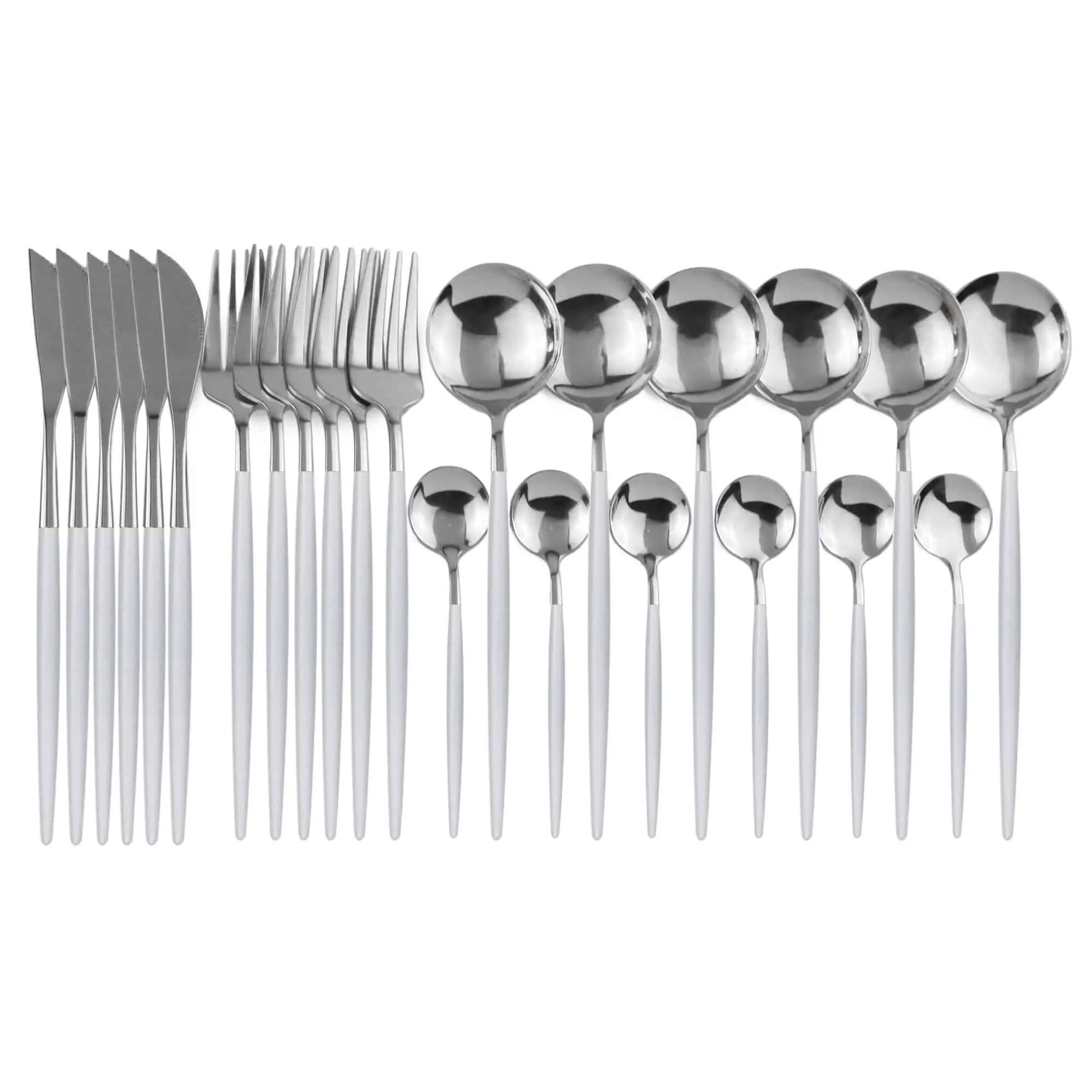 18/10 Stainless Steel Tableware 24 pcs Set