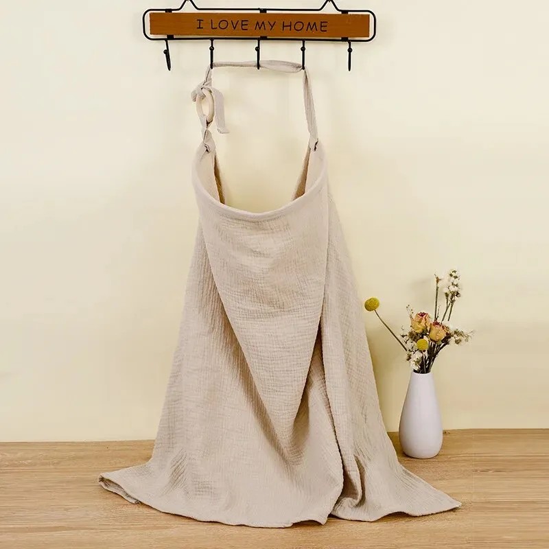 Breathable Muslin Cotton Nursing Cover for Privacy & Comfort
