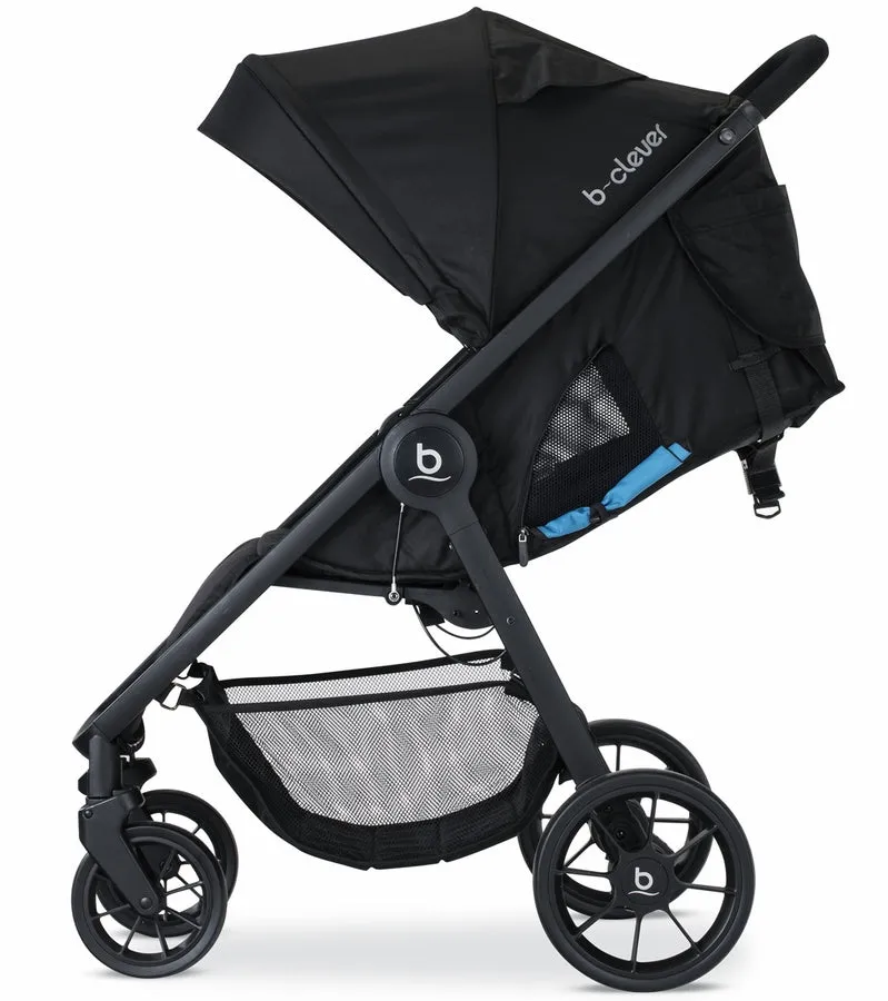 Britax B-Clever Stroller - Cool Flow Teal (Open Box - Like New)