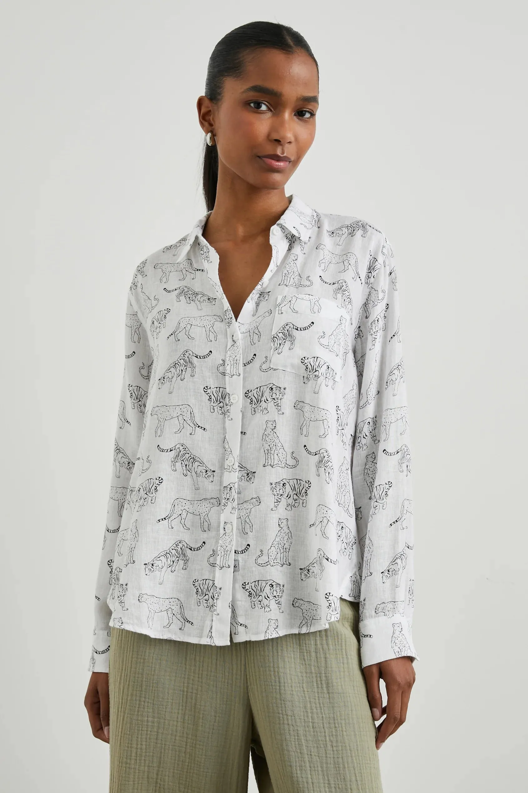 Charlie Jungle Button Up