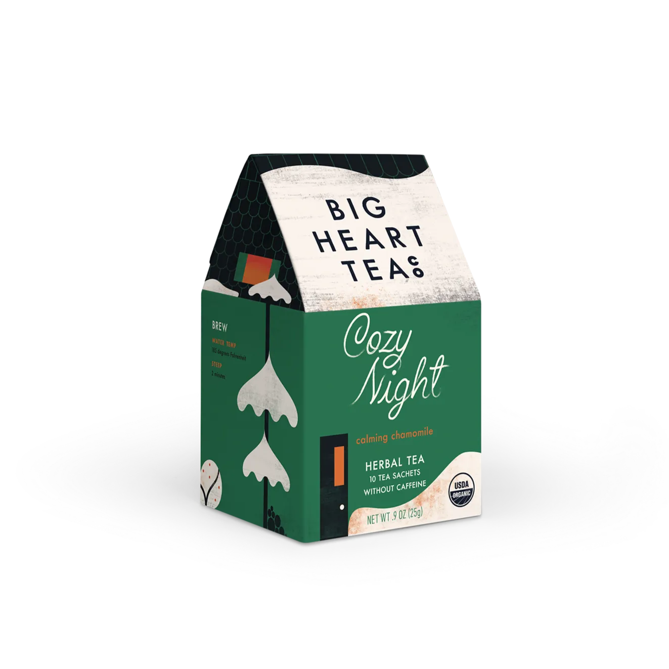 Cozy Night Chamomile Biodegradable Herbal Tea Bags (10 count)