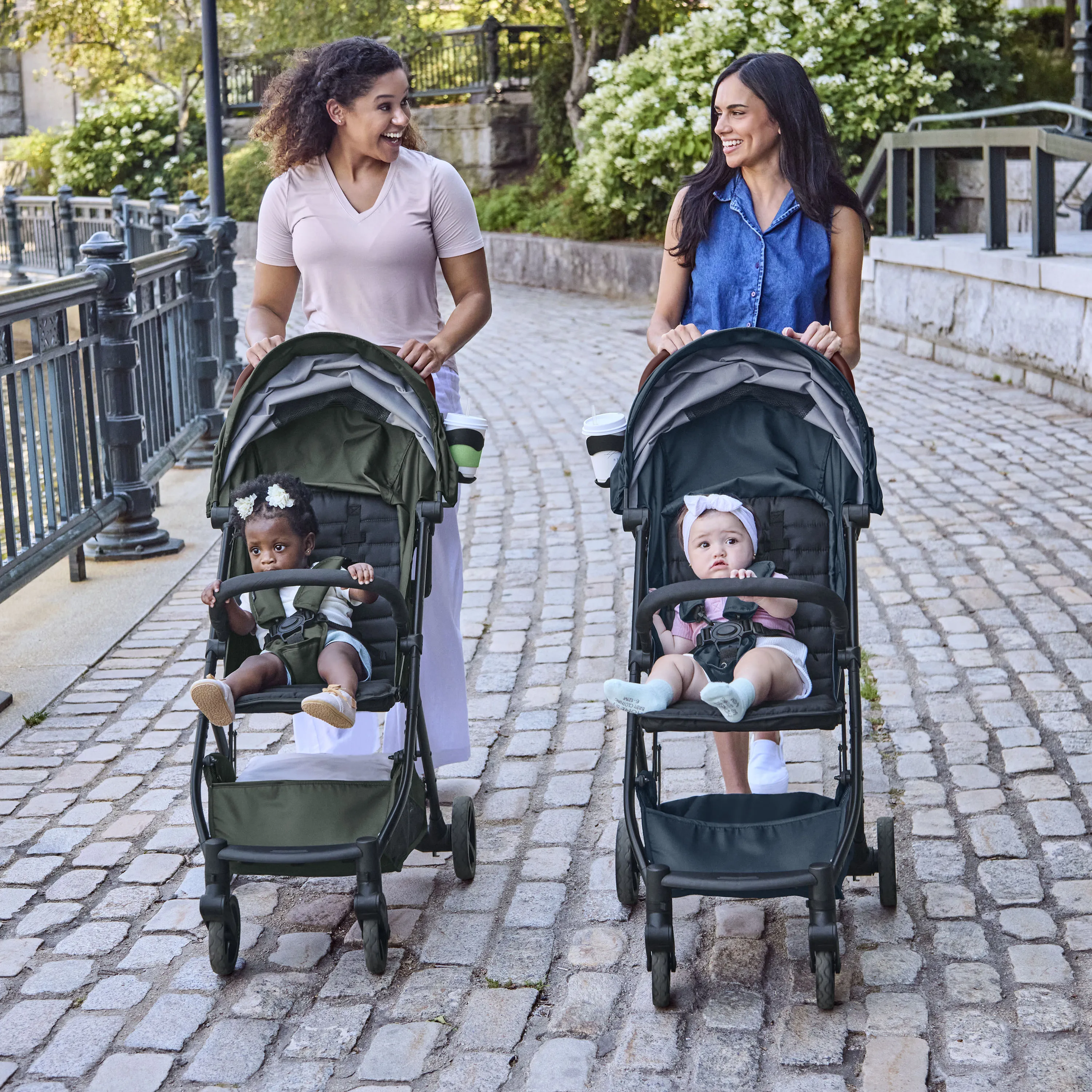 Ingenuity 3Dquickclose CS  Compact Fold Stroller - Forest Green