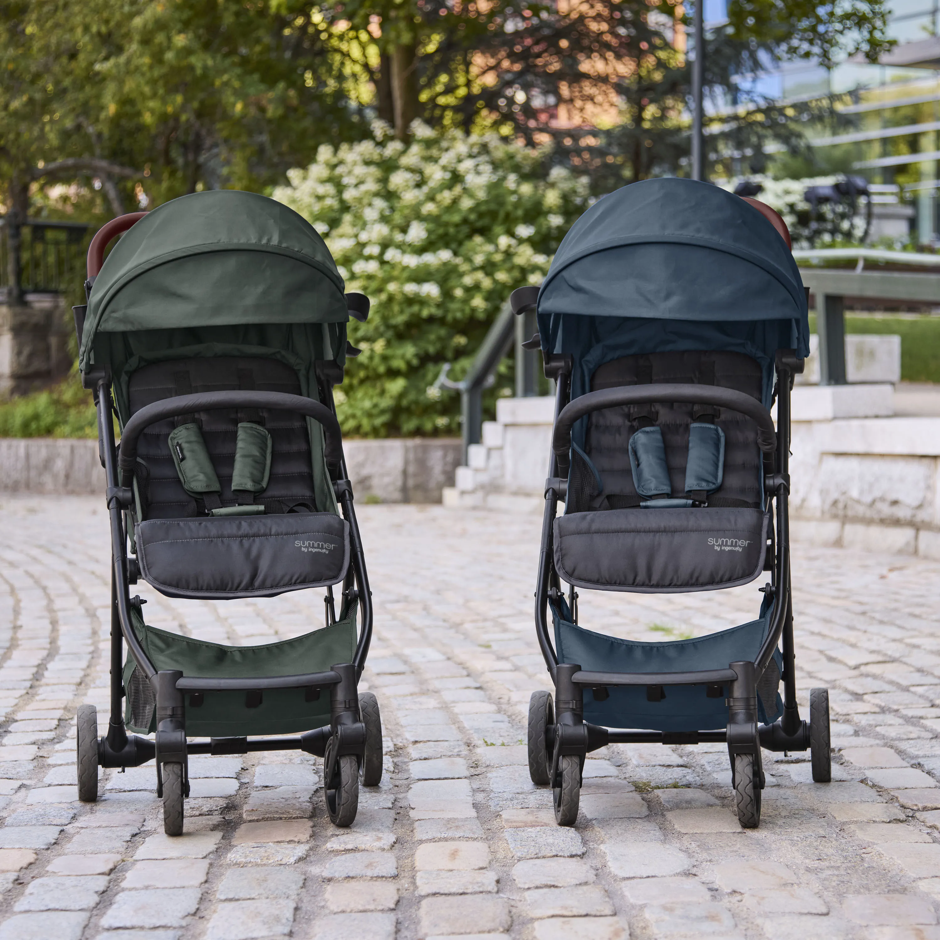 Ingenuity 3Dquickclose CS  Compact Fold Stroller - Forest Green