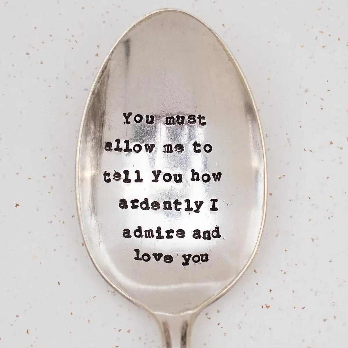 Mr. Darcy Vintage Dessert Spoon