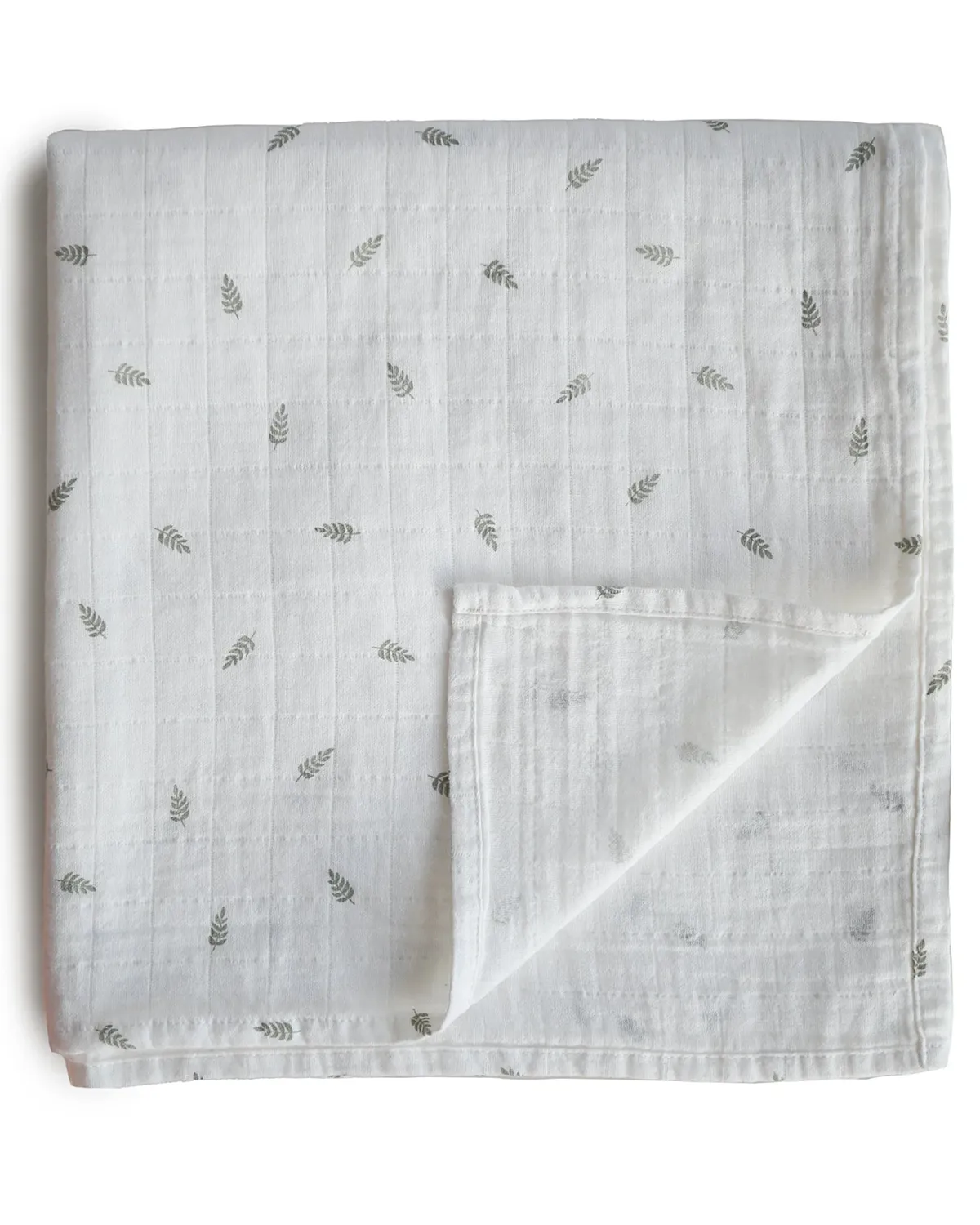 Organic Cotton Swaddle - Leaves