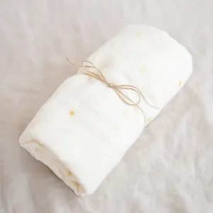 Organic Cotton Swaddle - Sun