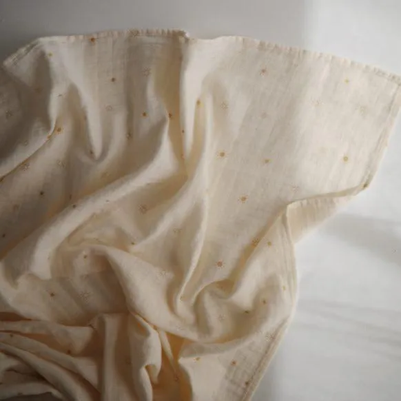 Organic Cotton Swaddle - Sun