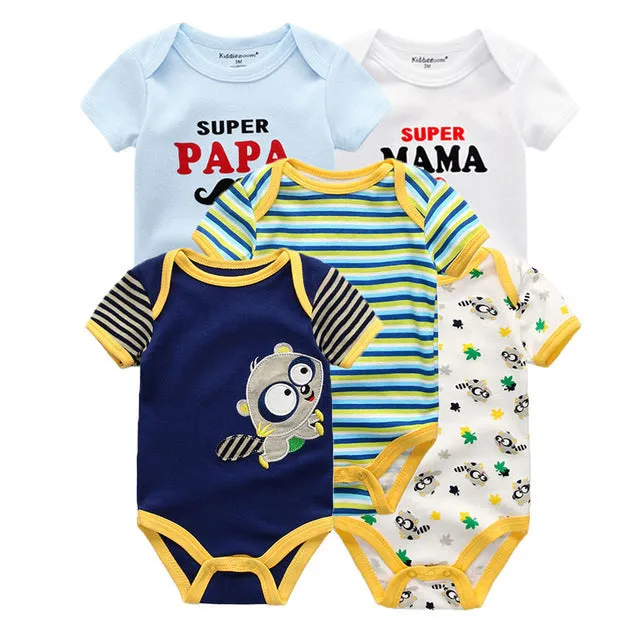 Soft & Breathable Baby Romper – Sleeveless Cotton