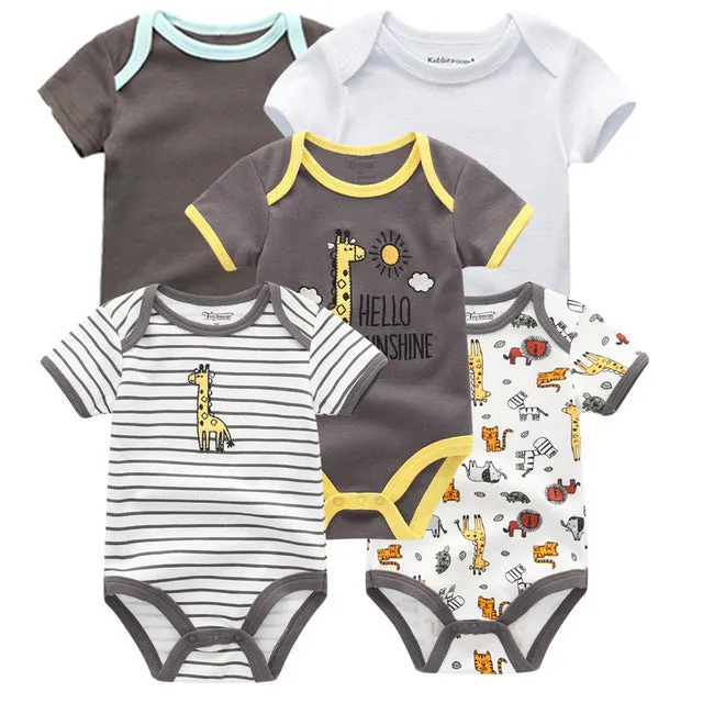 Soft & Breathable Baby Romper – Sleeveless Cotton