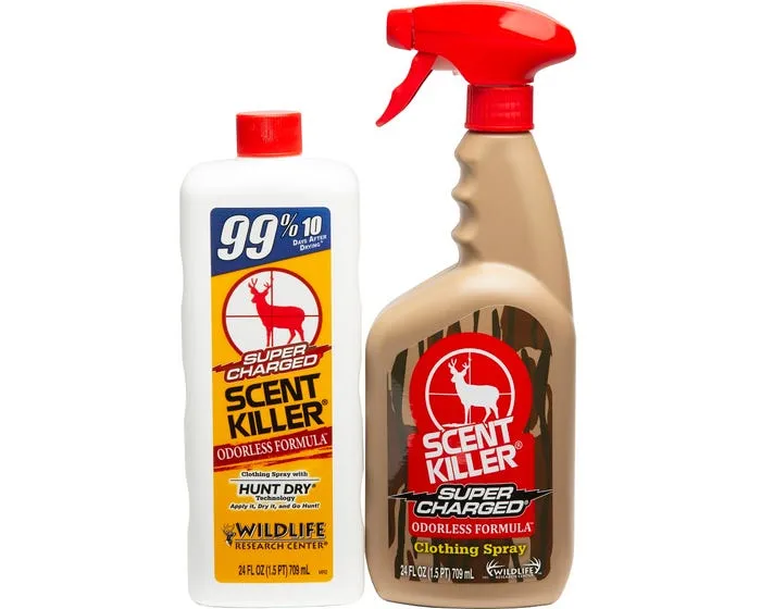 Wildlife Research Super Charged Scent Killer Combo Odorless